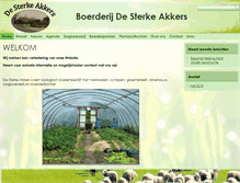 Tablet Screenshot of desterkeakkers.nl